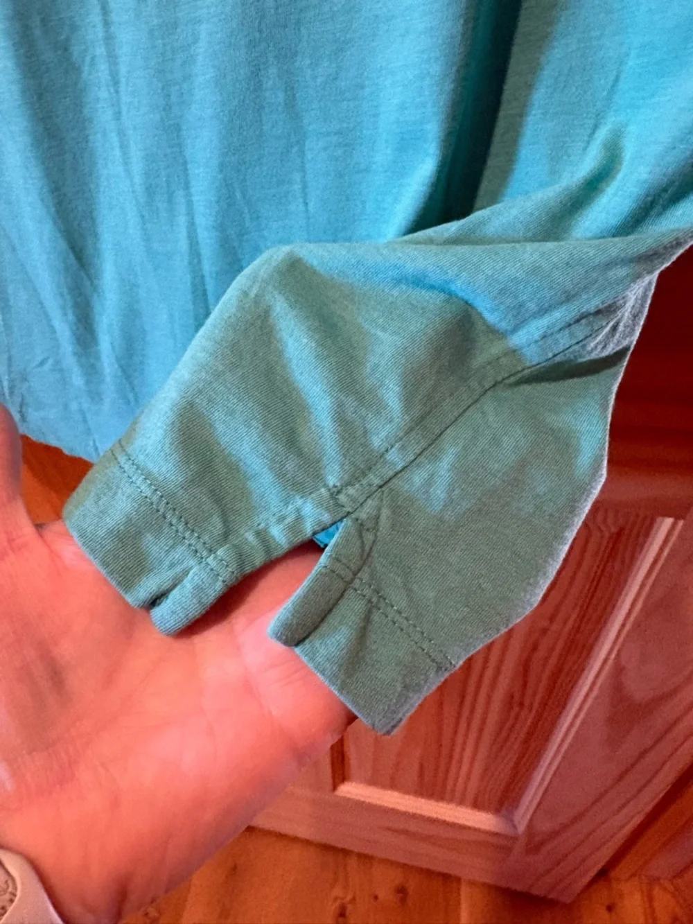 J. Crew Washed Jersey Pocket Polo men’s mint Green Size M